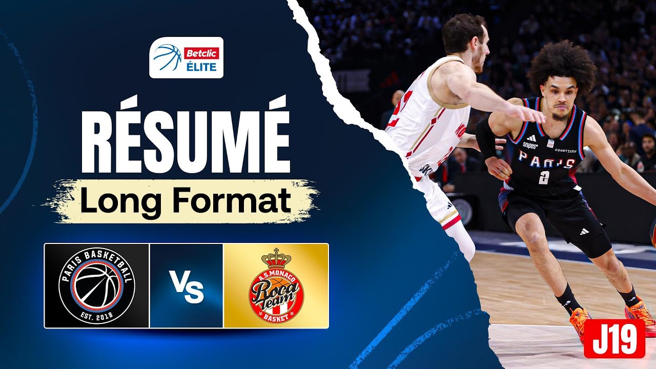Le choc immanquable du championnat ! - Paris vs Monaco - Résumé Betclic Elite J19