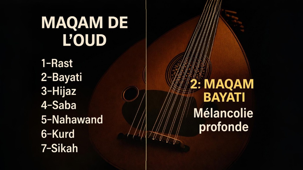 Maqam Bayati | Oud Instrumental | Mélancolie Profonde | مقام البياتي