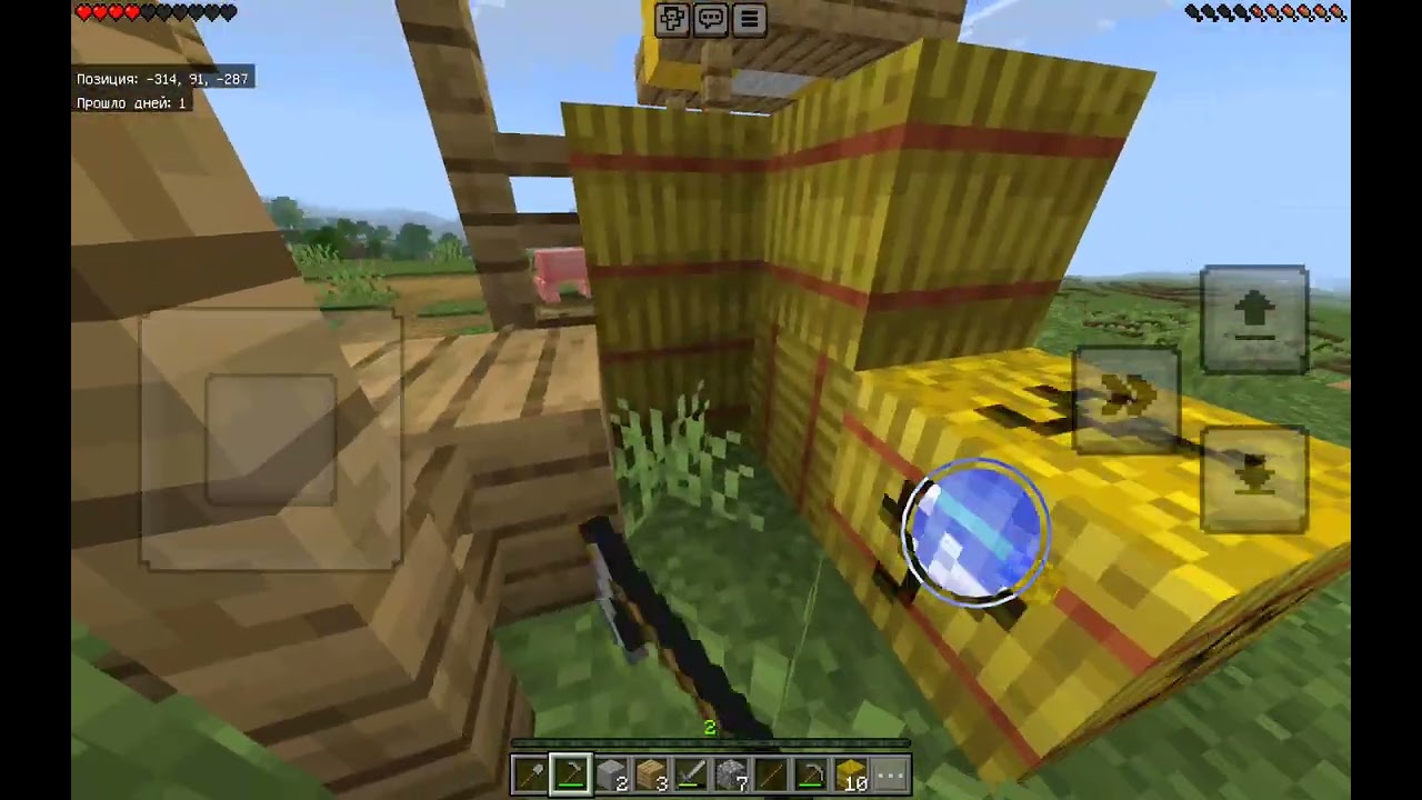 Майнкрафт выживание:всё железное(1-5 д)1 эпизод