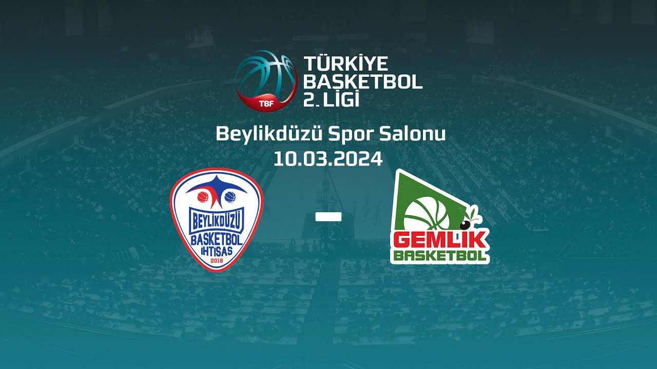 Beylikdüzü Basketbol - Gemlik Basketbol TB2L Playoff Eleme Turu