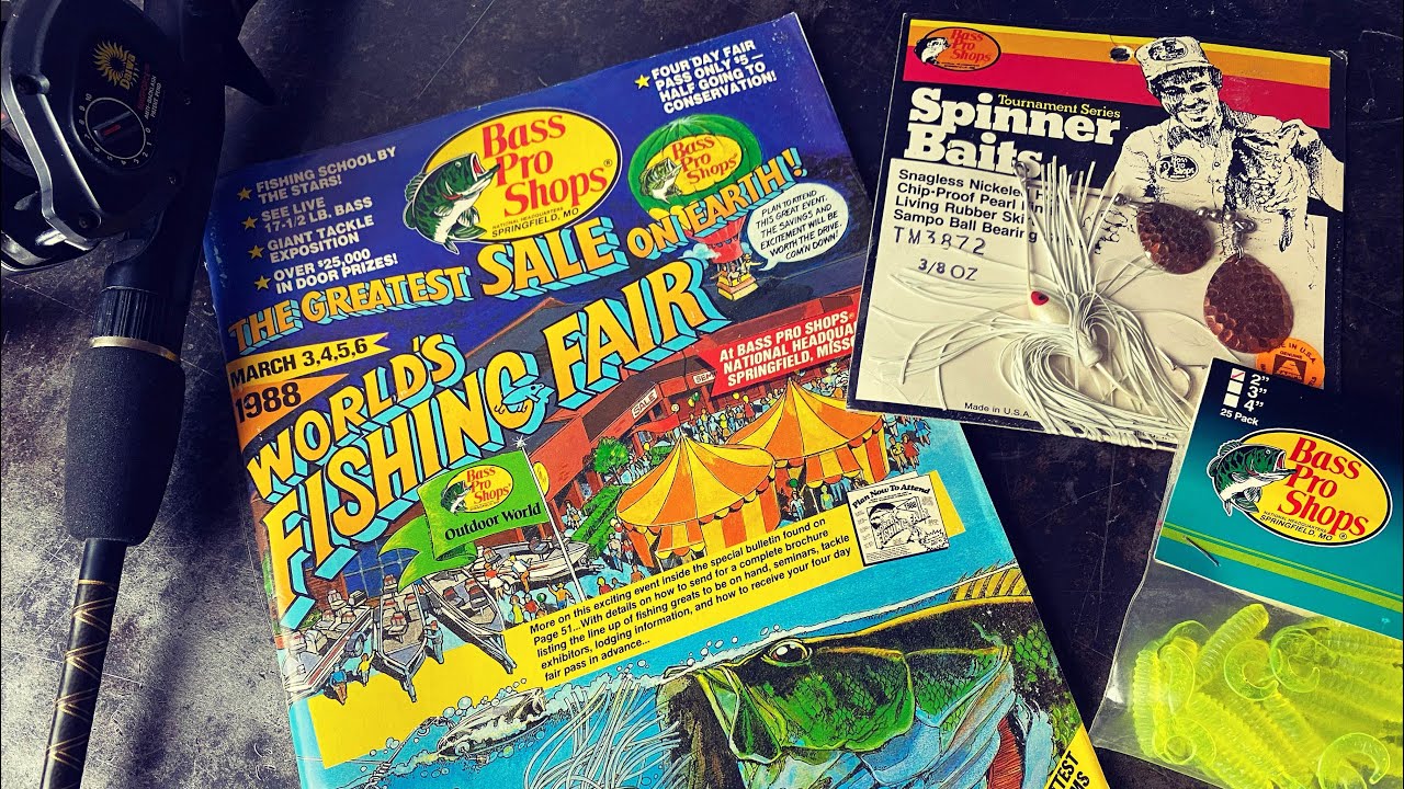 Greetings from the 1988 World's Fishing Fair (Bass Pro Shops catalog flip-thru)