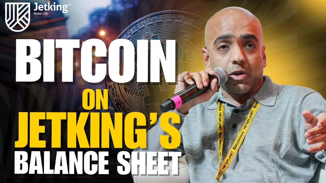 Bitcoin on Jetking's Balance Sheet w/ Siddarth Bharwani