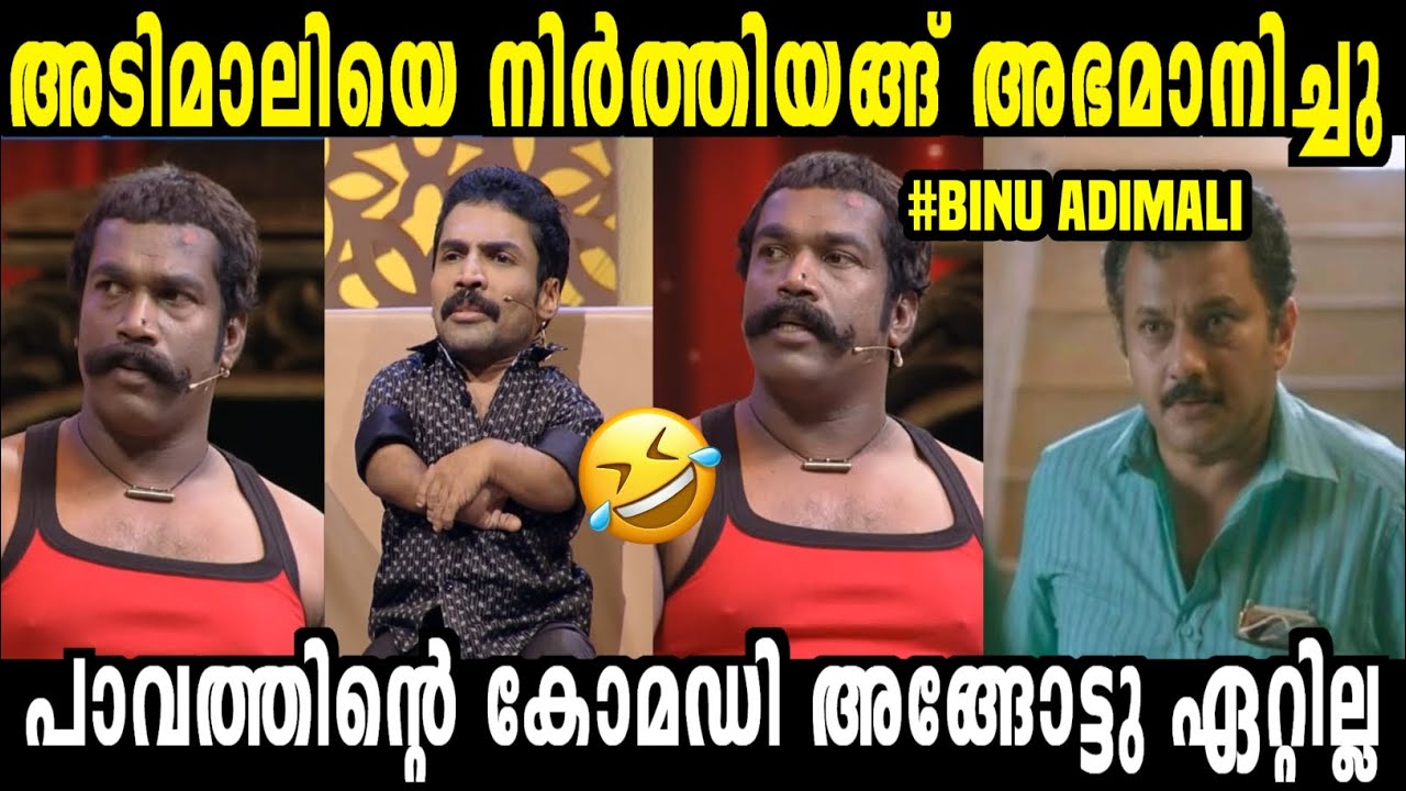 അടിമാലിയെ എല്ലാരും ഊക്കുവാണല്ലോ 🤣🤣 Binu Adimali Troll Video | Malayalam