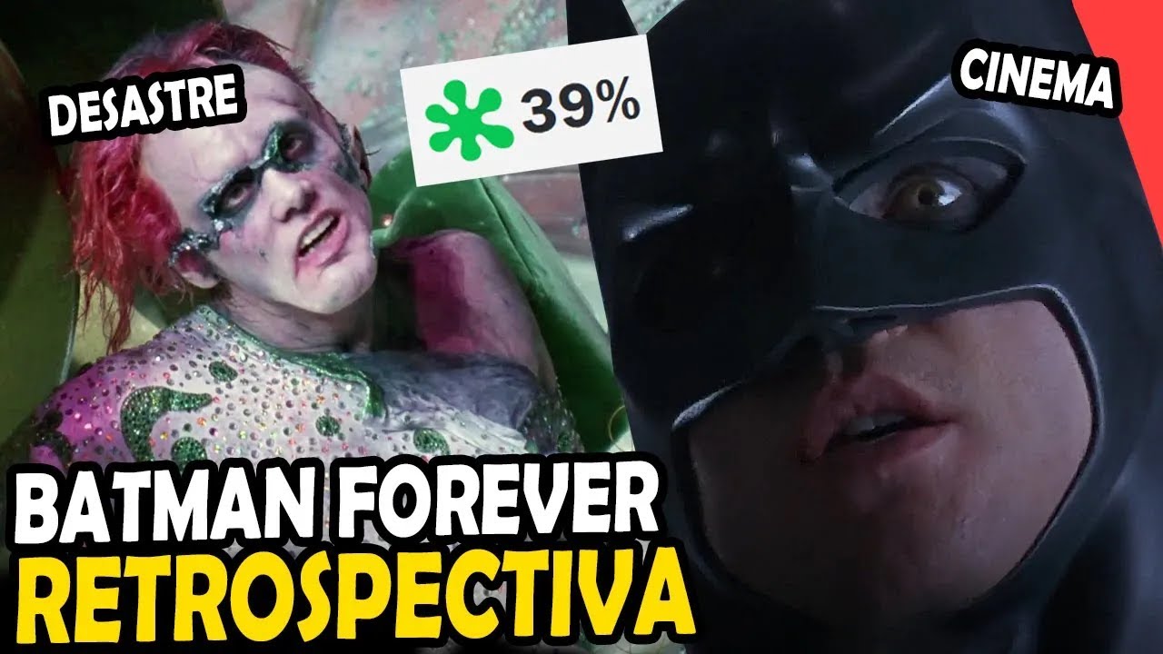 INJUSTIÇADO OU DESASTRE? BATMAN FOREVER ANÁLISE COMPLETA | SAGA RETROSPECTIVA