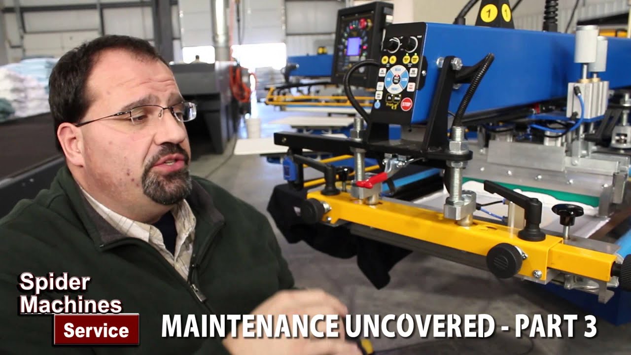 Maintenance Uncovered Part 3 - Robert Barnes of Spider Machines