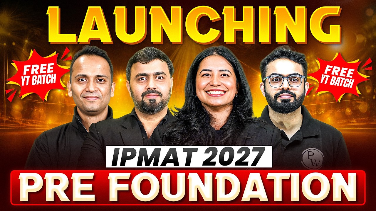 IPMAT 2027 FREE Batch Launch 🔥 Start Your Prep NOW