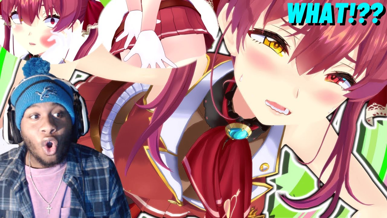 Watching EVERY Lewd Houshou Marine Animation Video! [HOLOLIVE REACTION]