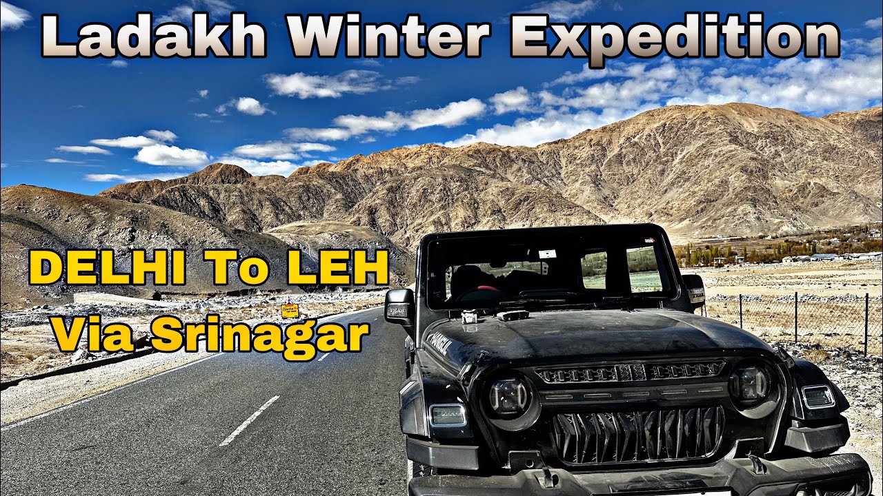 Epic Solo Drive | Delhi to Leh via Zojila pass in Thar