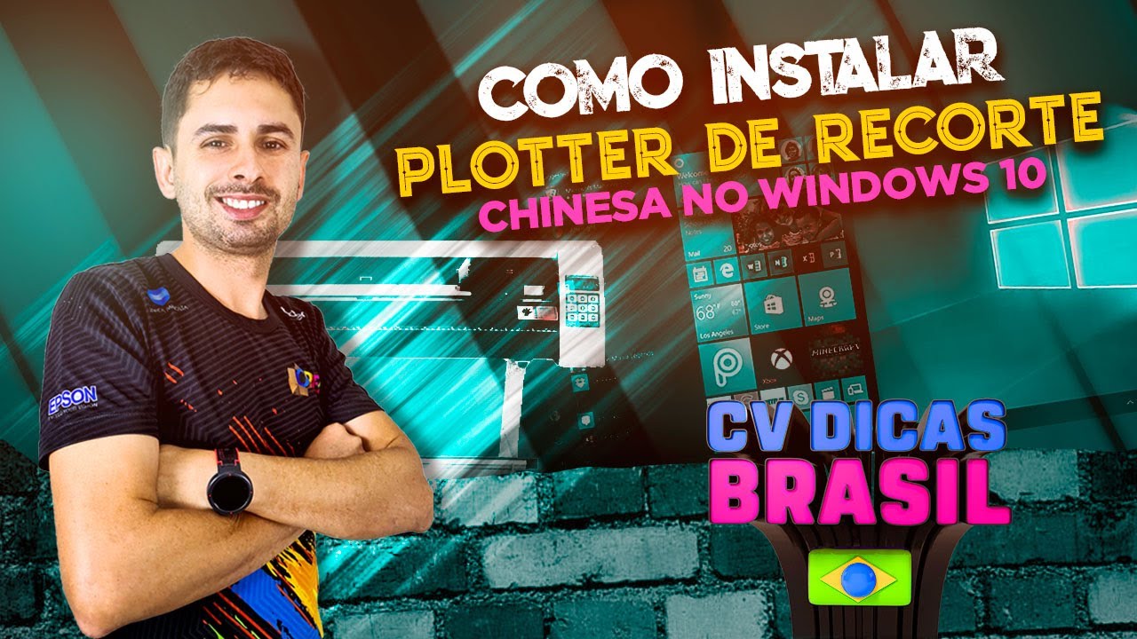COMO FAZER RECORTE DIRETO DO COREL EM WINDOWS 10 32 E 64 BITS