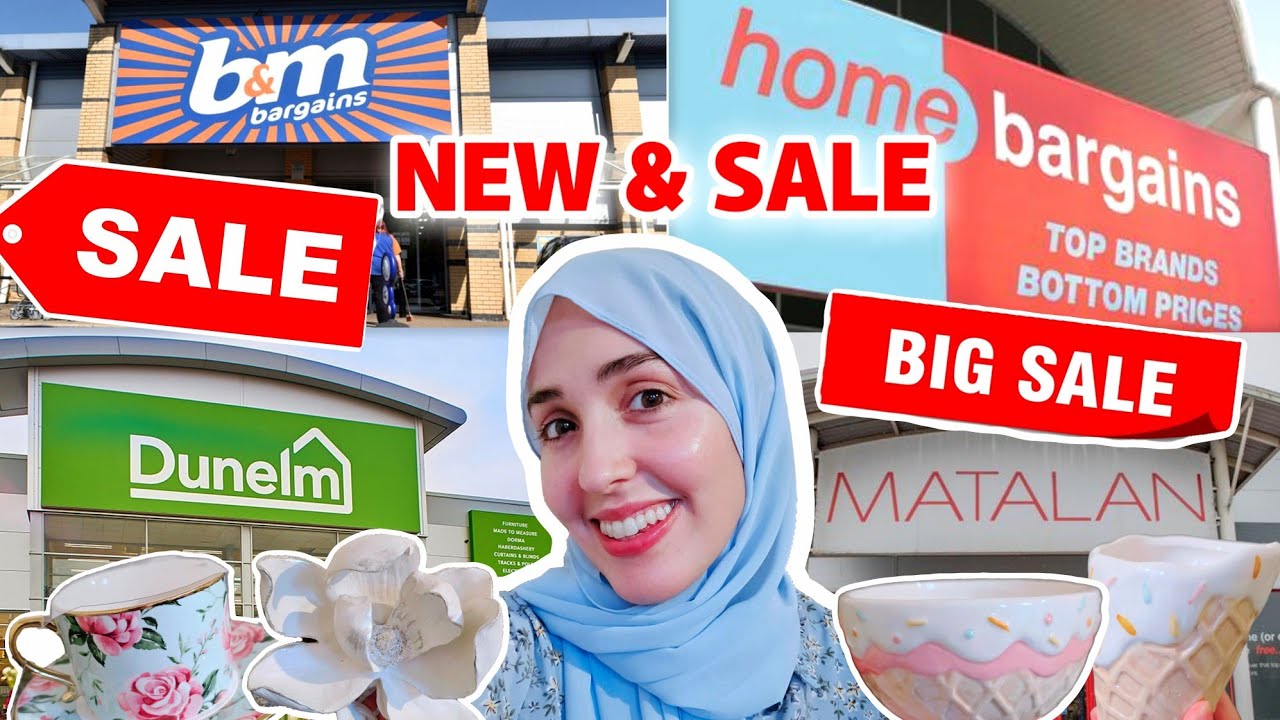 SALE SHOPPING‼️ BARGAIN HAUL 😳 Home Bargains, B&M, Dunelm, Matalan, Morrisons 🤑
