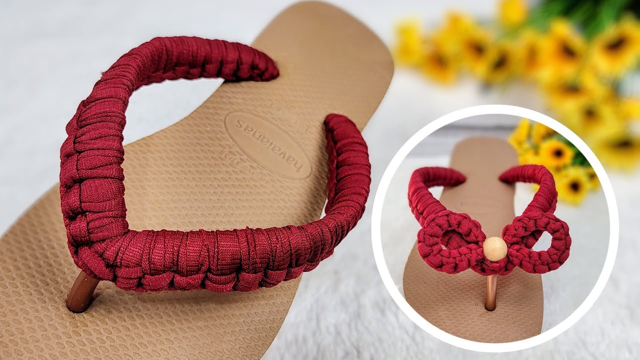 CHINELO EM MACRAMÊ | FÁCIL, RÁPIDO E ECONÔMICO | @CiceroAlencar