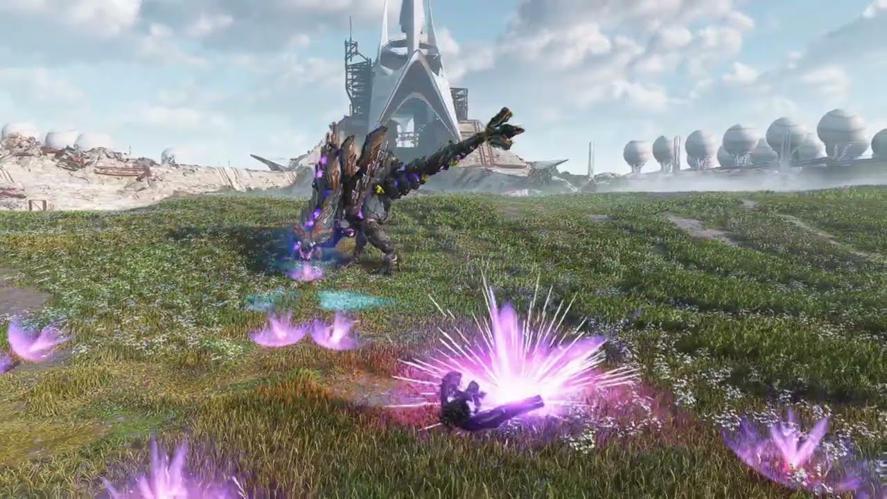 Apex Red Eye Watcher vs. Apex enraged Slaughterspine - Horizon Forbidden West