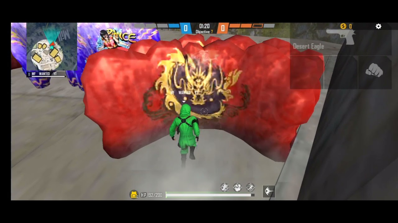 Only One Top Room Match in MdM FF GAMING Player MS👍  1vs2 I am Redi 😱