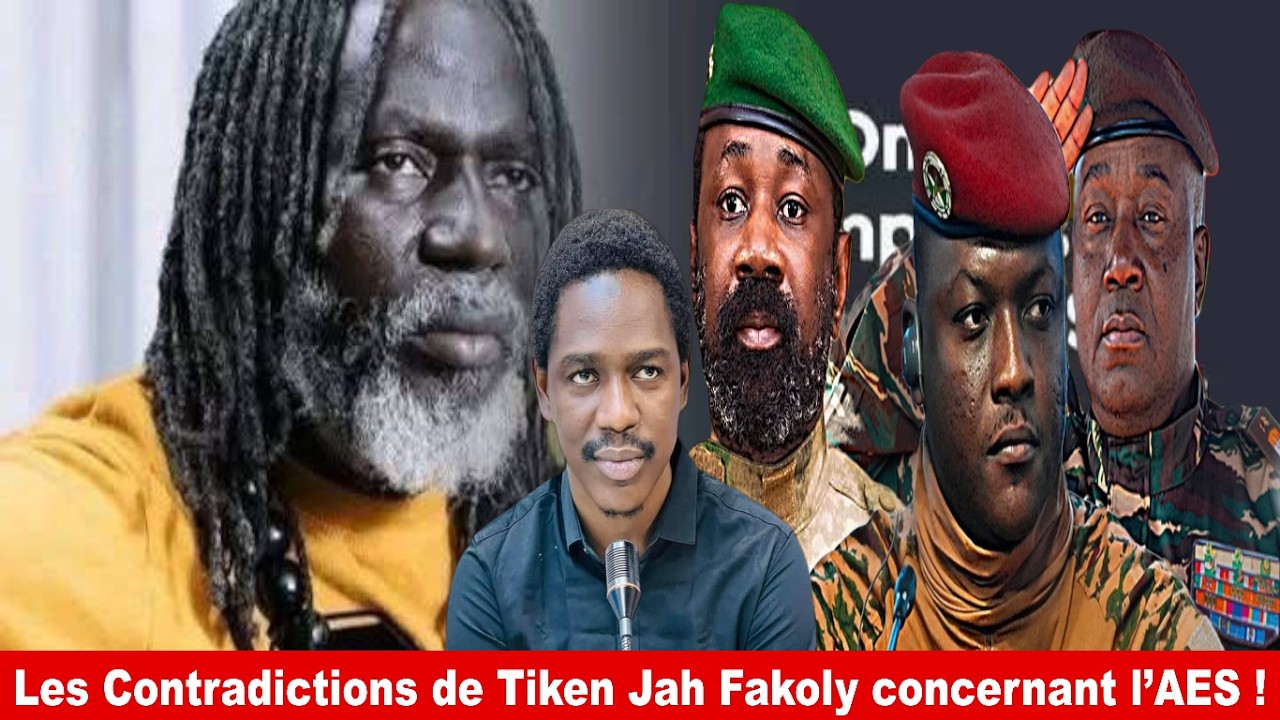 Les Contradictions de Tiken Jah Fakoly concernant l’AES !