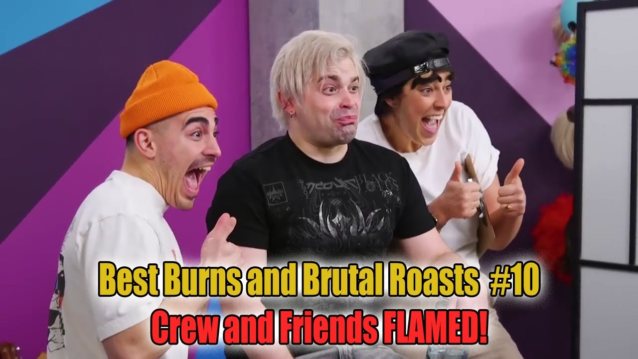 Smosh Best Burns and Brutal Roasts #10 - Crew and Friends FLAMED!