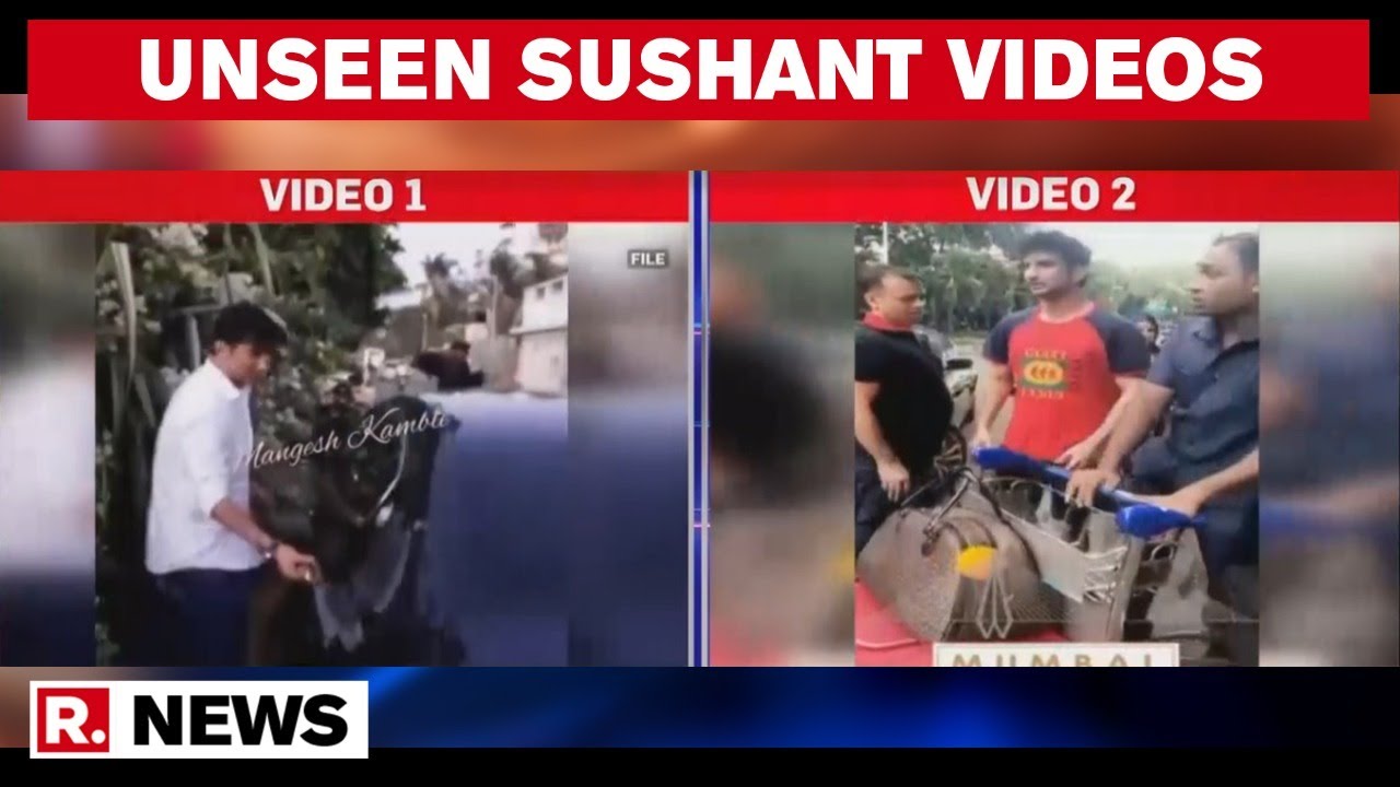 Unseen Videos Of Sushant Debunk's Rhea’s Claims Of His Closeness With His Family