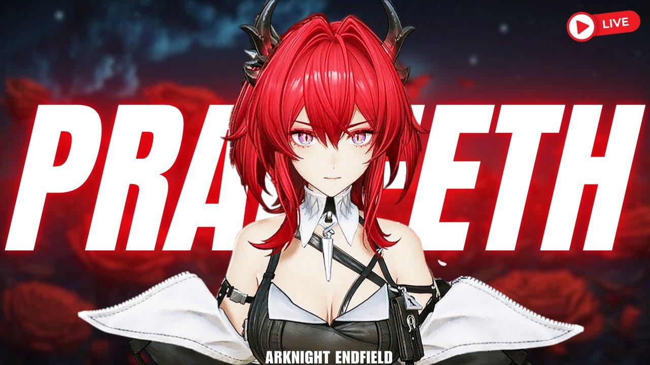 ENG🌸ARKNIGHT ENDFIELD LAUNCH DAY🌸 😍SUB GOAL 1.3k Goal