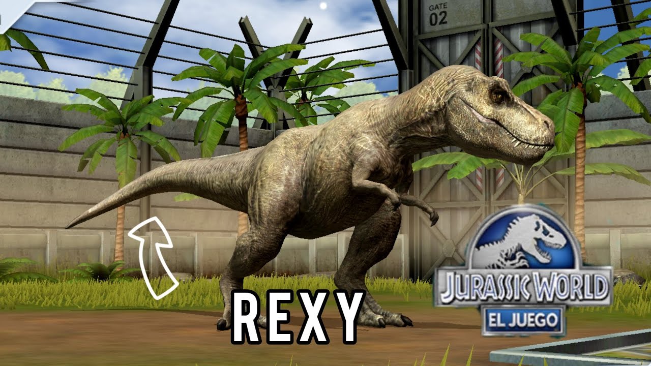 REXY llega al parque 🦖🦖🦖🦖 - Jurassic World El Juego 