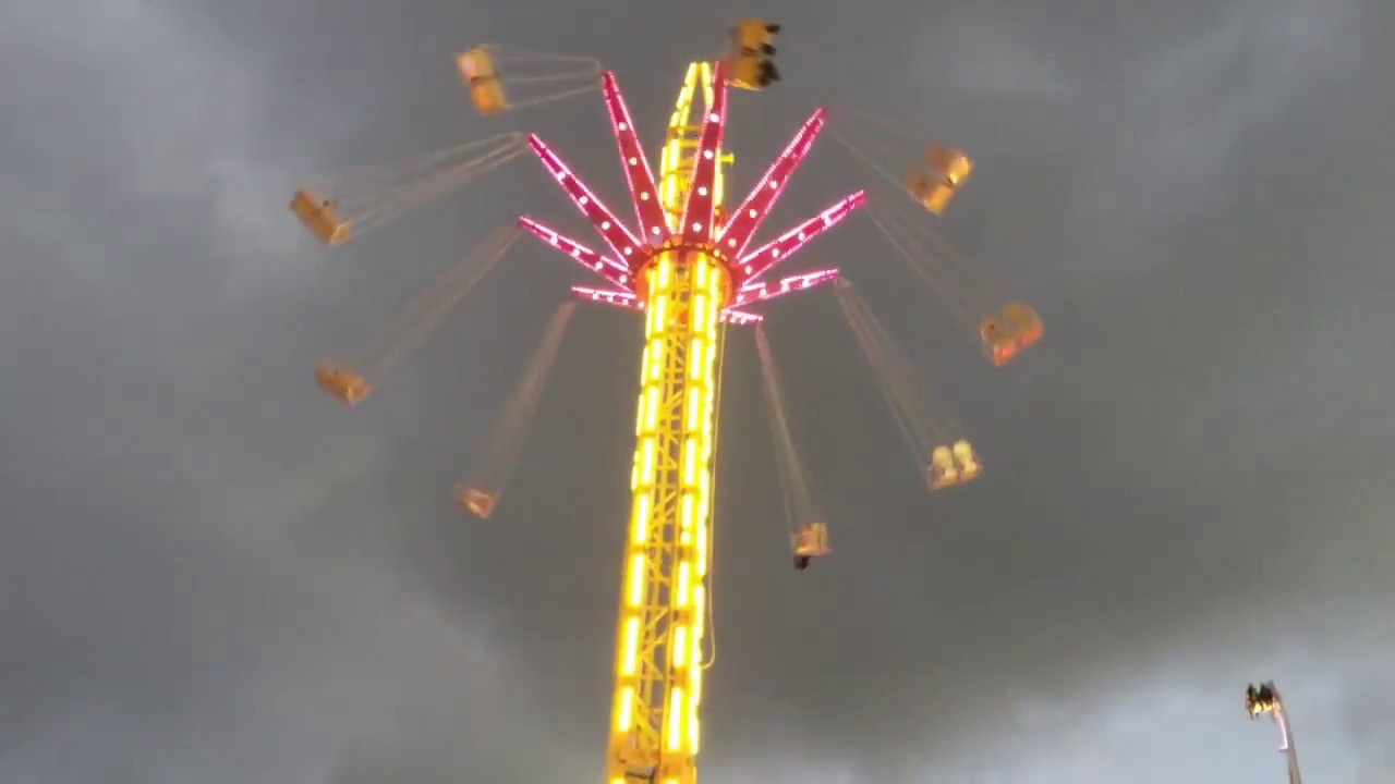Perth Royal Show Drive past and Walk through Sideshow alley 27.09.2014