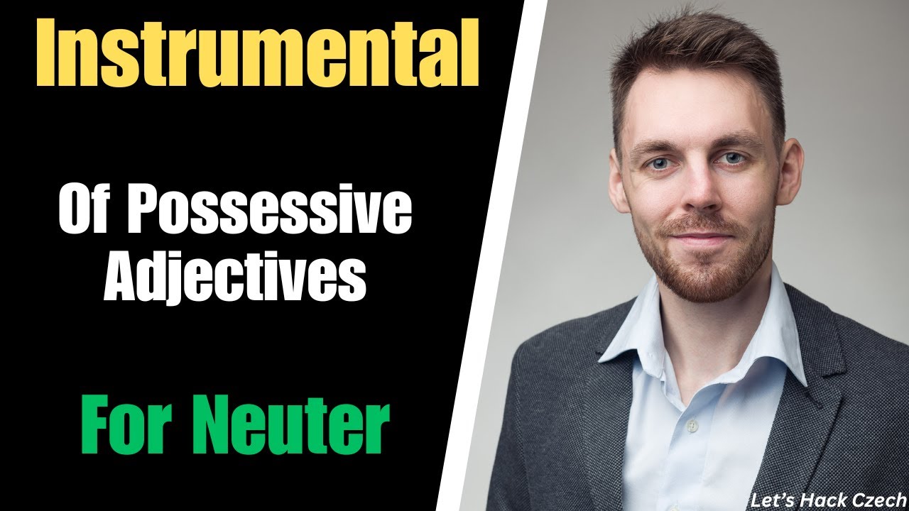 Instrumental of Czech Possessive adjectives for Neuter