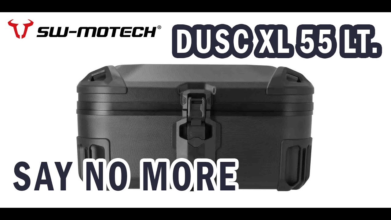 Βαλίτσα μηχανής SW-Motech DUSC XL 55 lt. - Χωραει τα πάντα - Διαφορές με DUSC 33 lt. & DUSC 41 lt.