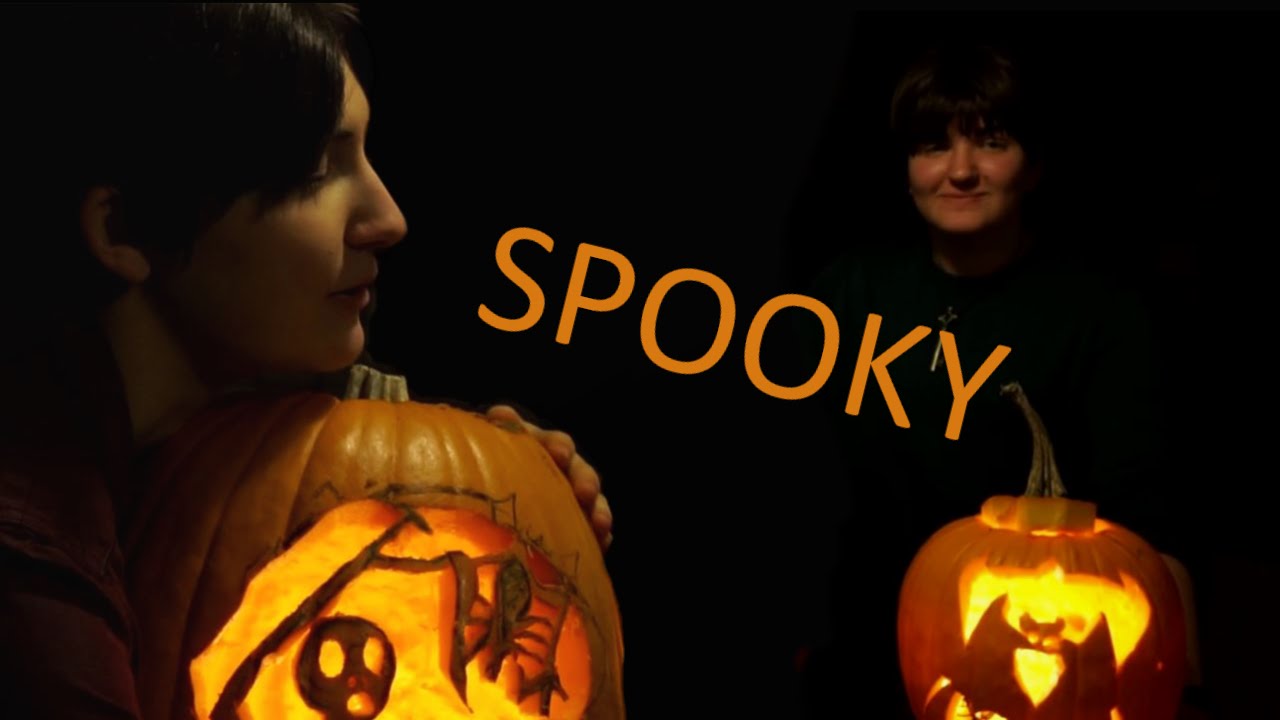 Pumpkin Carving with Eren and Levi!