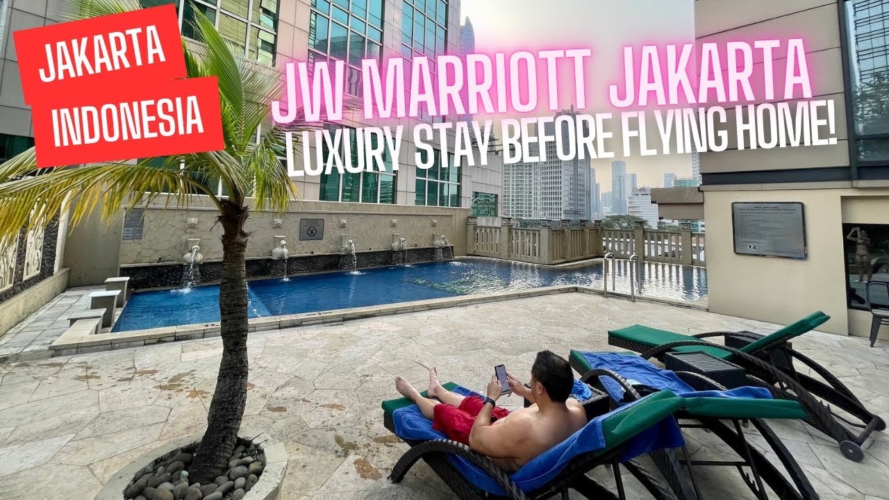 The JW Marriott, Watching A Movie, and Jakarta Airport Hotel Before Our Flight Home 2022