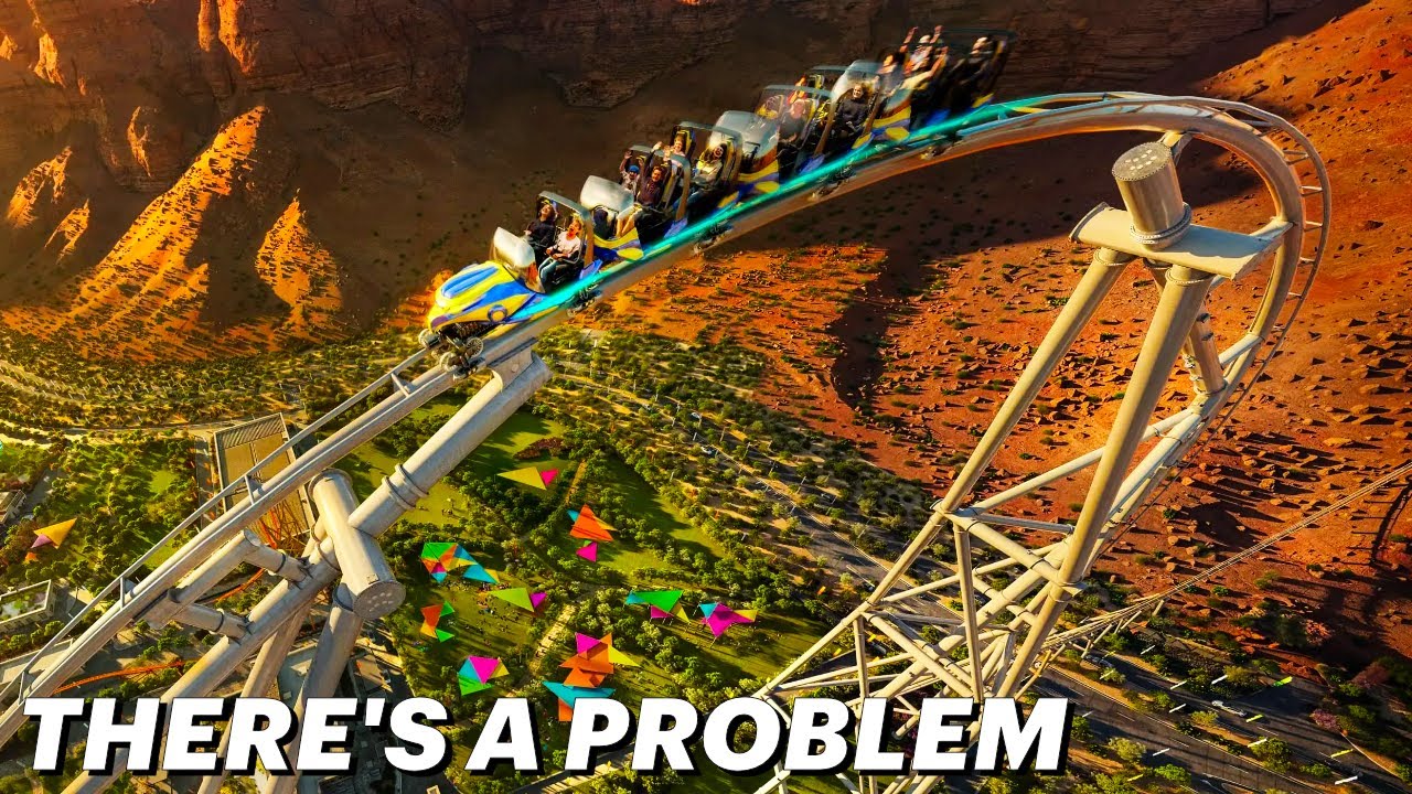 Record Breaking Roller Coaster Has a Problem - Falcons Flight Analysis 3