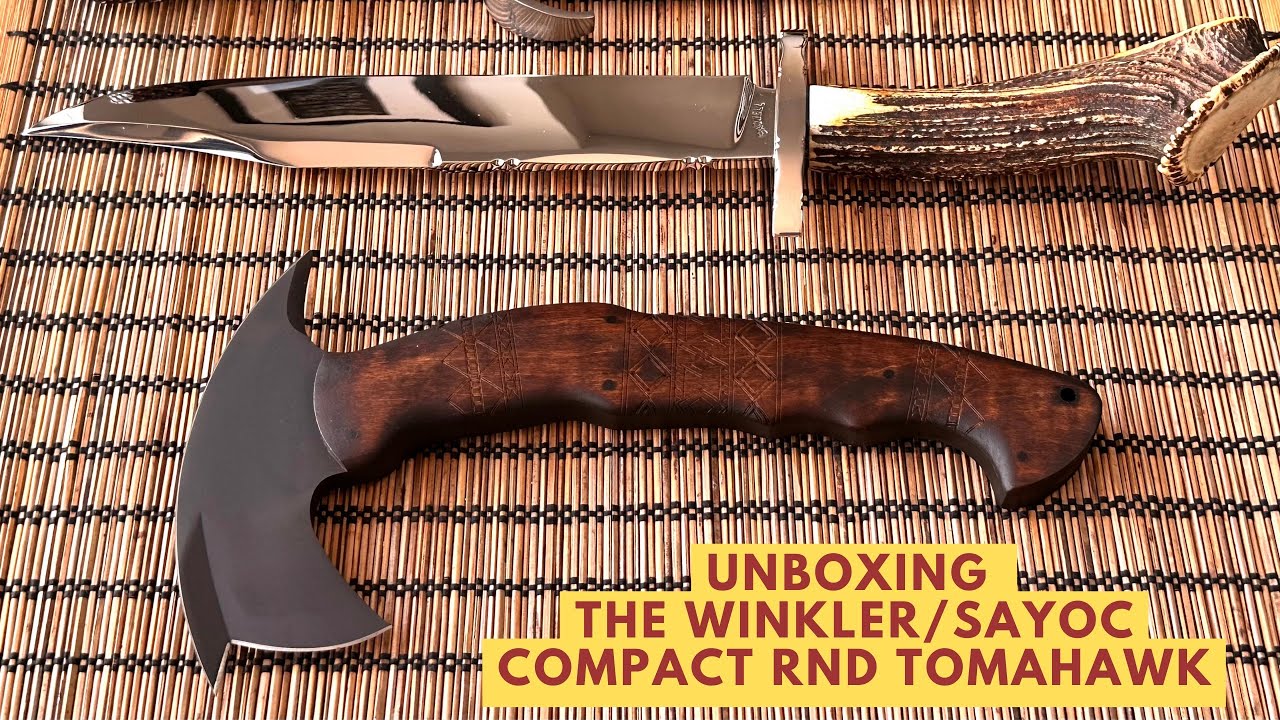 Unboxing Winkler/Sayoc Compact RnD Special Forces Tomahawk | Jack Carr Terminal List