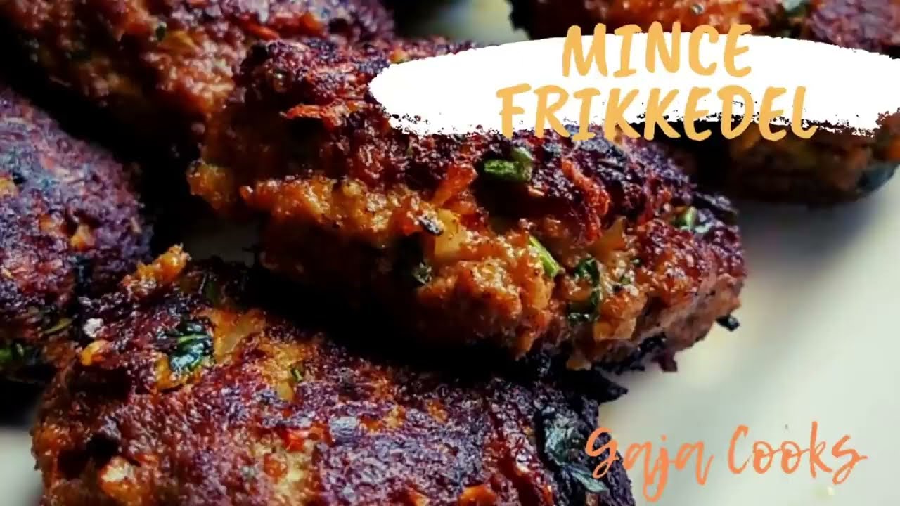 Mince frikkadel  Gaja style  quick and easy