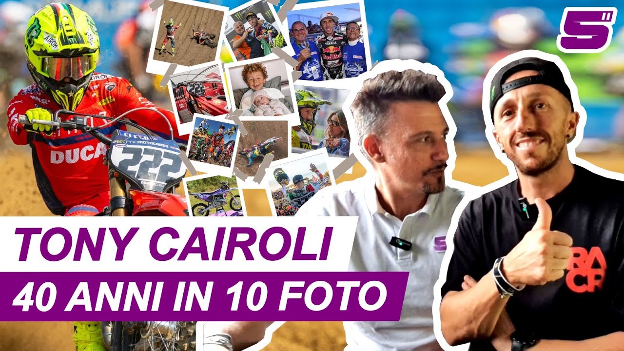 TONY CAIROLI: 40 ANNI in 10 FOTO - intervista