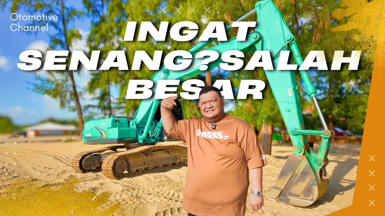 Ini Cara SEBENAR Bawa Excavator (berapa gaji bawak excavator rm??) 