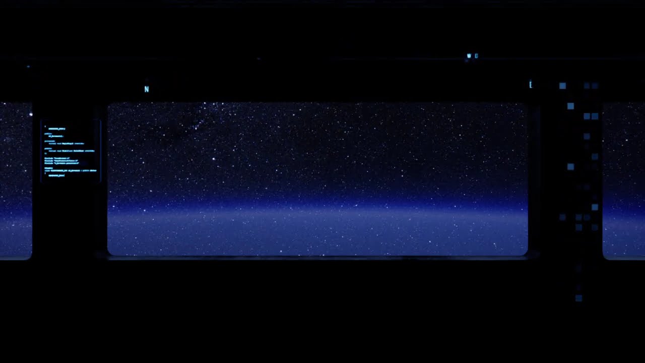 Space Flight Through the Stars for Sleep | Spaceship Hum 3 Hours