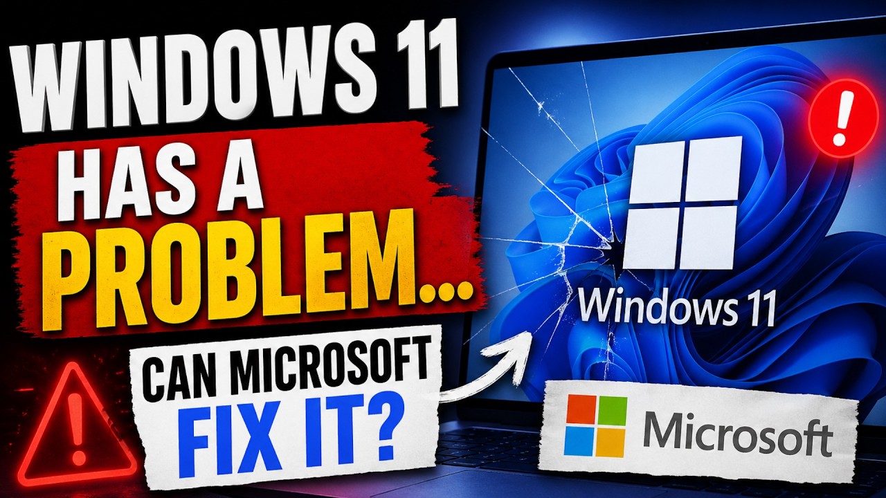 Windows 11 Has a Problem&hellip; Can Microsoft Fix It?