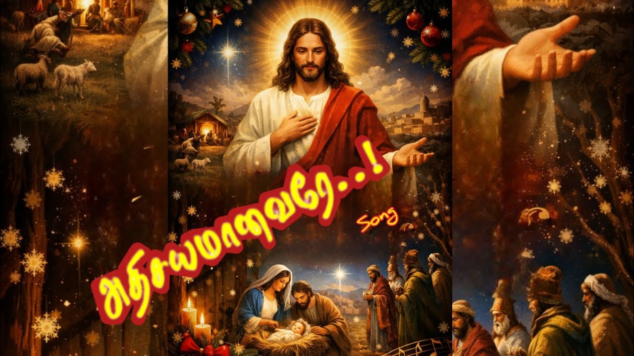 ✝️⛪அதிசயமானவரே..! ✝️⛪| கிறிஸ்துமஸ் பாடல் | தேவன் வருகிறார்.. |lyrics song