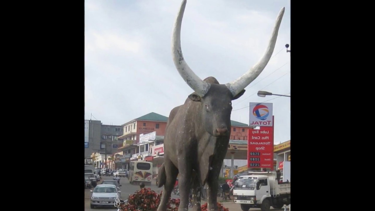 Mbarara, beautiful city in Uganda, important transport hub, industry, and infrastructure