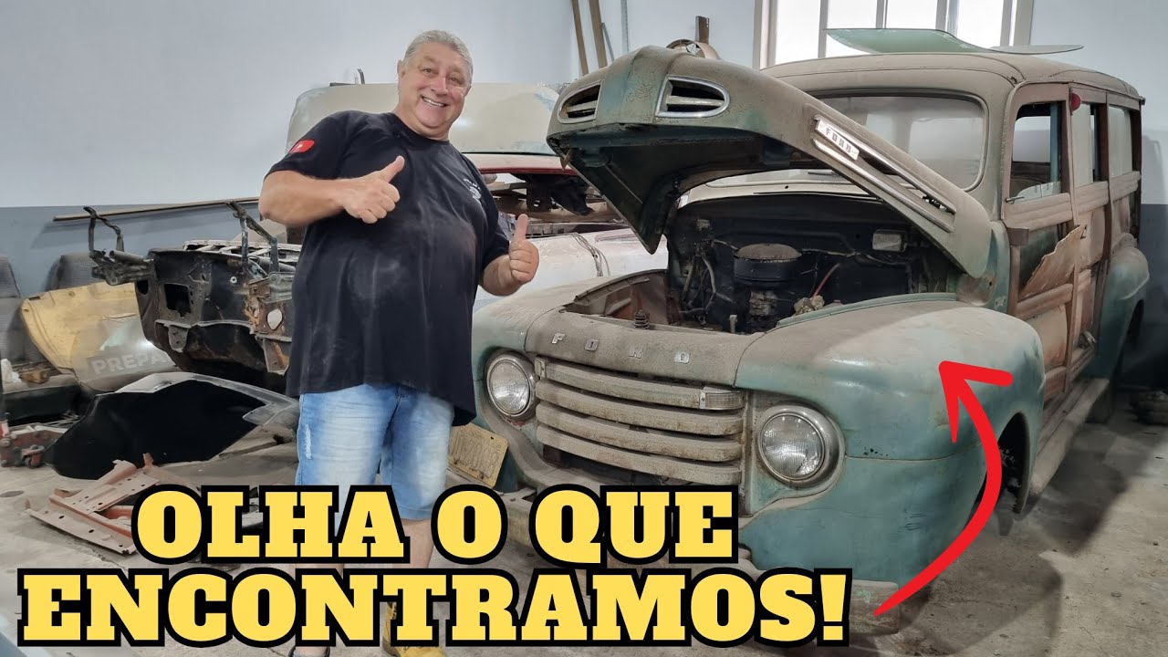 1948 FORD F1 - PROJETO DE RESTAURAÇÃO
