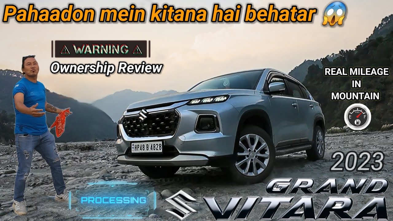 2023 MARUTI Suzuki GRAND VITARA | PAHAADON MEIN KITNA HAI BEHATAR 😱 | OWNERSHIP REVIEW | MUST WATCH😨