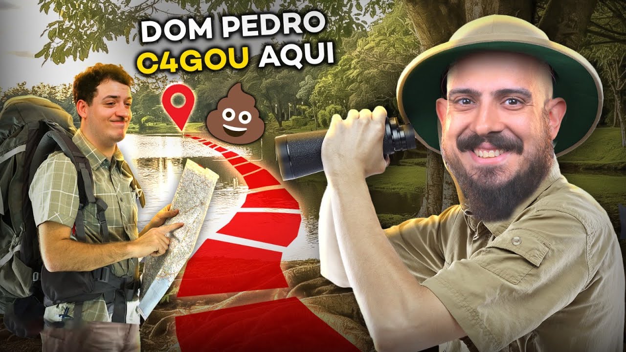 ACHAMOS O EXATO LUGAR QUE DOM PEDRO PROCLAMOU A INDEPENDÊNCIA!
