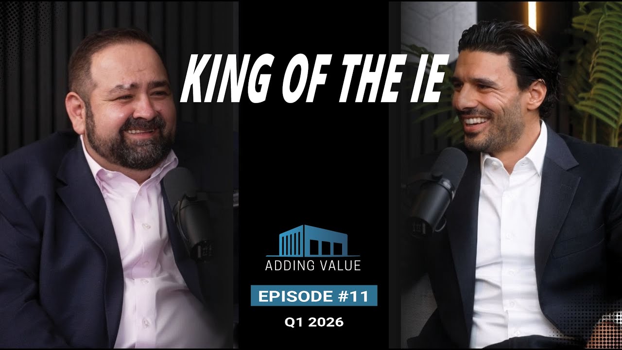 The Future of IE Logistics: A Masterclass with CBRE’s Eloy Covarrubias