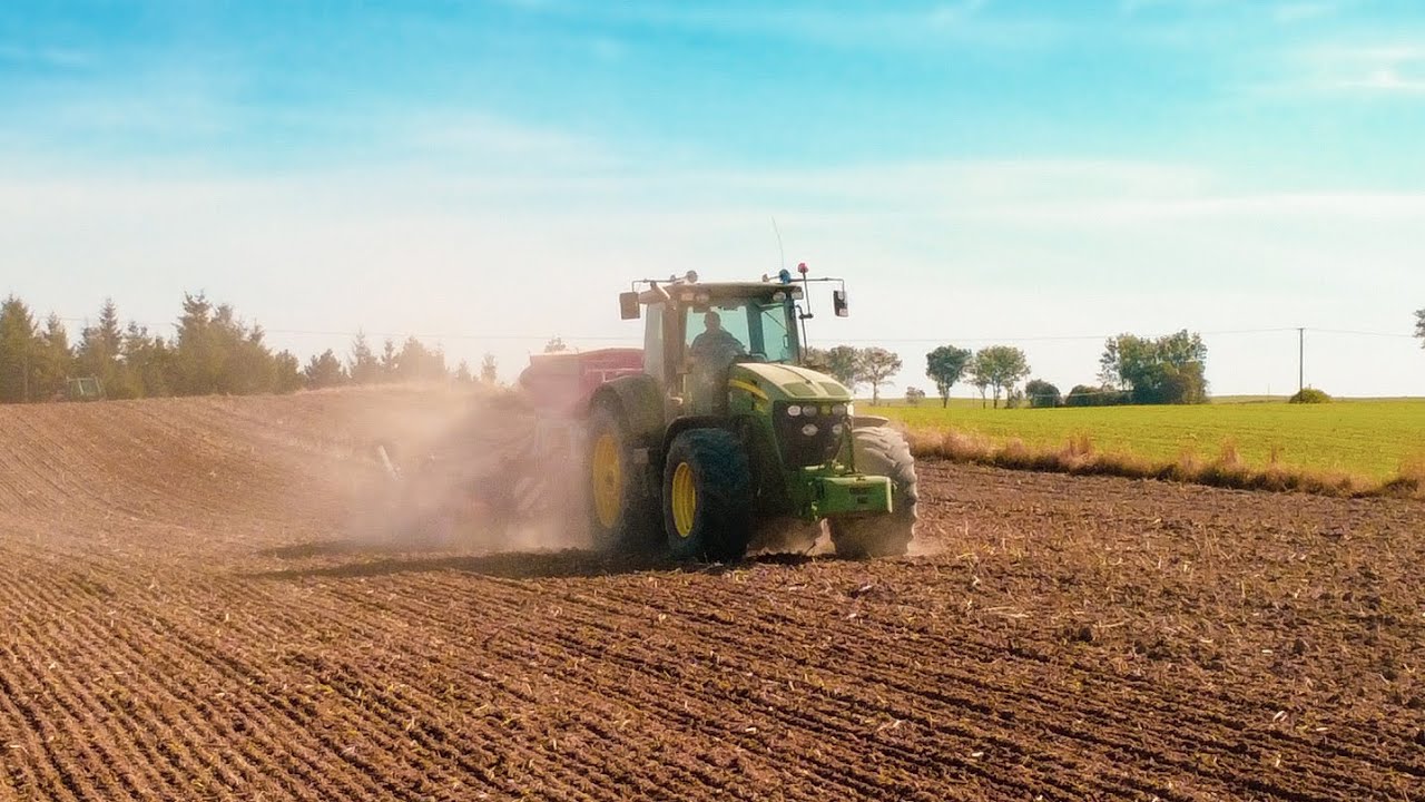 PL✩ | siewy pszenicy | jesień 2025 | JohnDeere & Pöttinger | ✩Maciek-Rol-Tv ✩ | PL✩