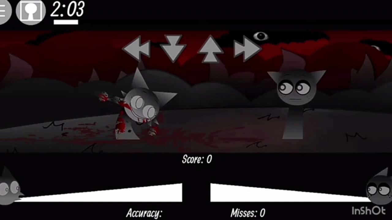 FNF "Ejected" cover wenda and gray