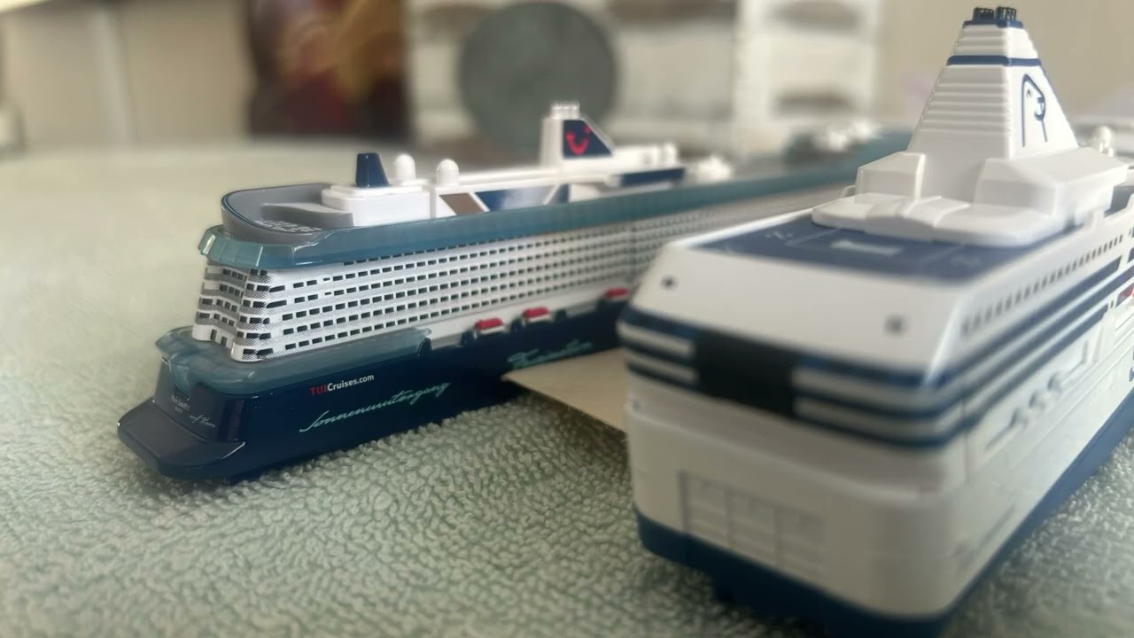 Cruise ship stop motion with my cruise ship models.