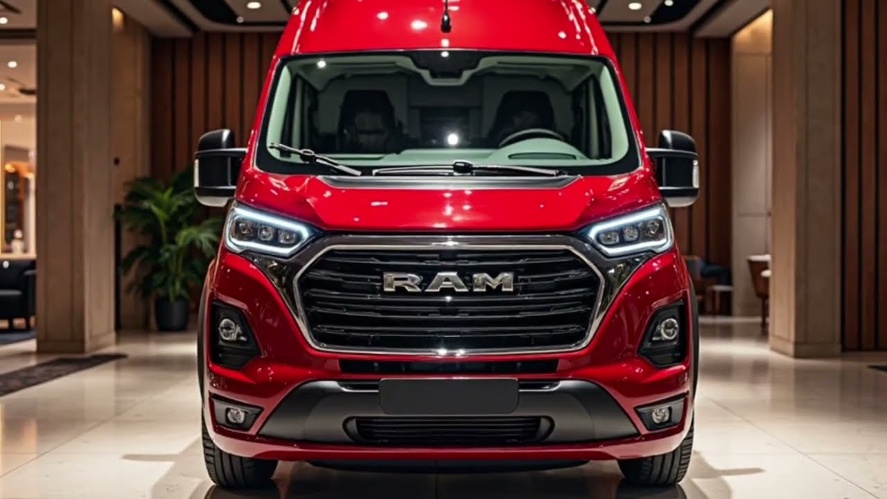 2026 Dodge Ram Van – Full-Size Power, Modern Utility & Bold Design