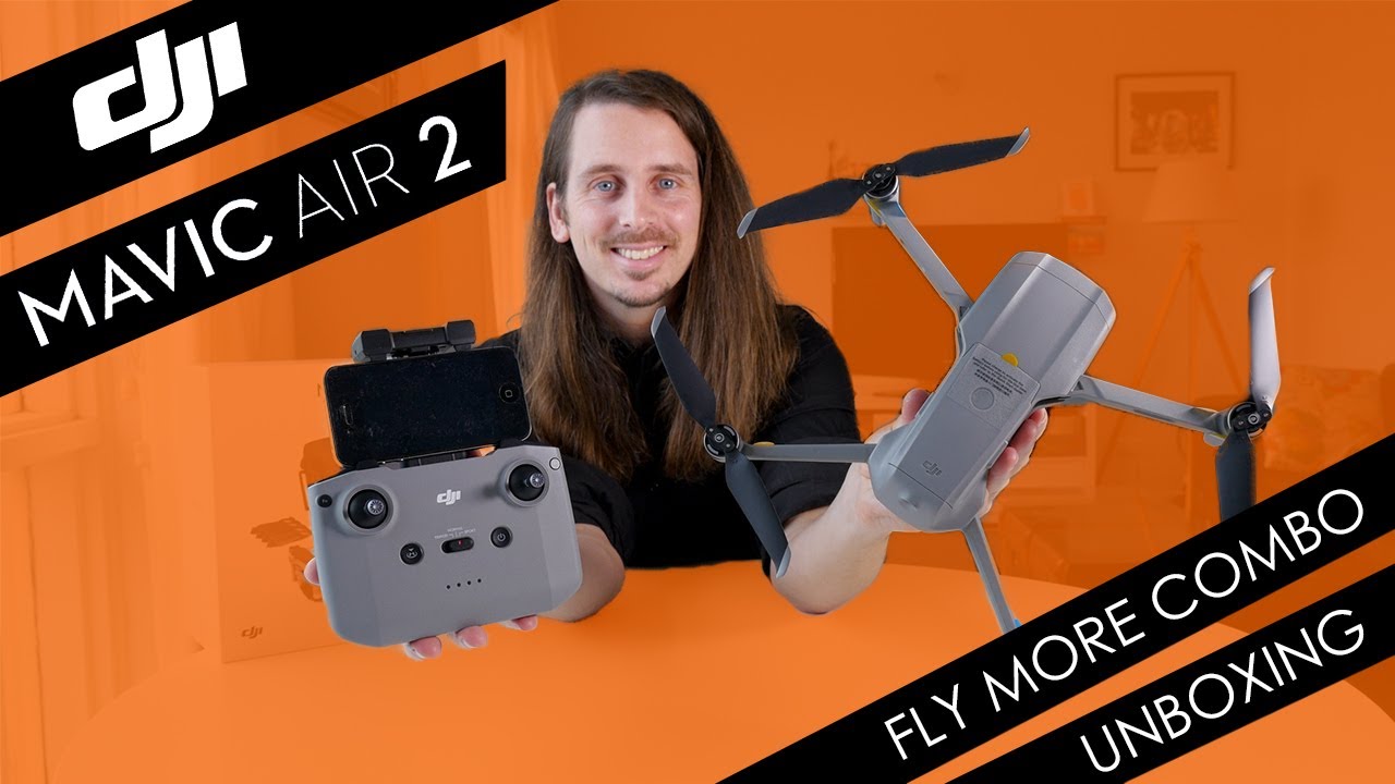 DJI Mavic Air 2 Fly More Combo - Unboxing, Assembly and Discussion
