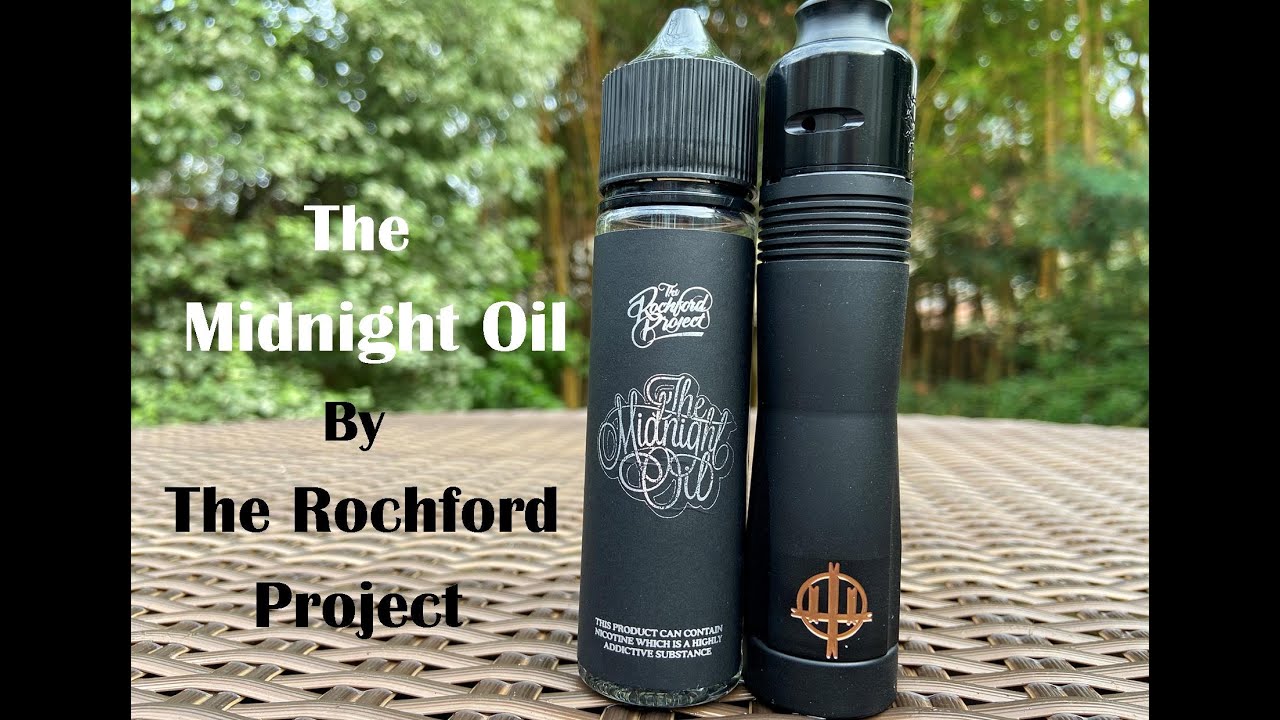 Midnight Oil | By The Rochford Project | Finest Espresso / Caramel latte liquid & my new favourite!