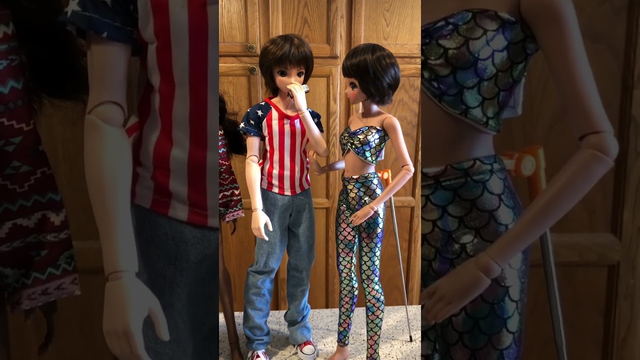 Atom Arrives at DollsRescued Short #smartdoll #smartdolls #smartdollatom #smartdollclothes