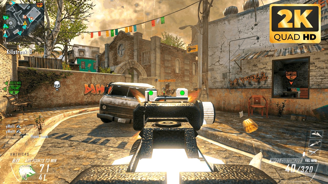 BLACK OPS 2: DOMINATION - MP7 CUSTOM CAMO 