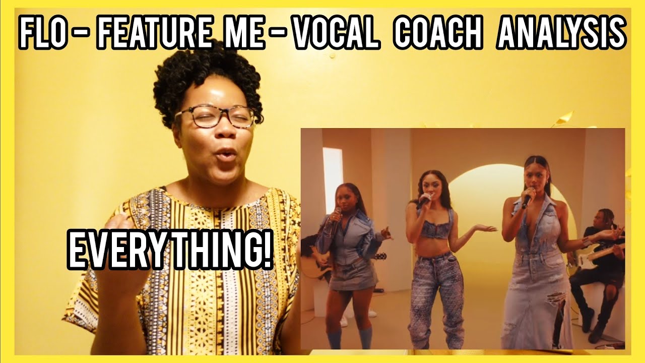 FLO FEATURE ME | Vocal Coach Analysis - The Vocals Are Vocalling Right? #flo #vocal #reaction