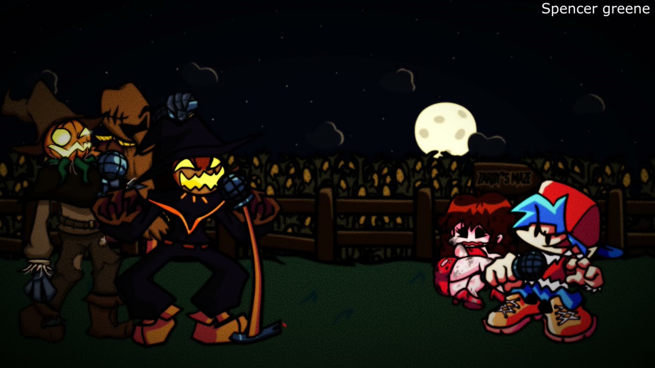 ZARDY, CABLECROW AND PUMPKIN JACK VS BOYFRIEND ~ FNF REMIX (FOOLHARDY)